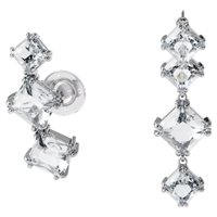 Earrings Swarovski Woman millenia in Metal Alloy Cristallo 5602782 - 5602782